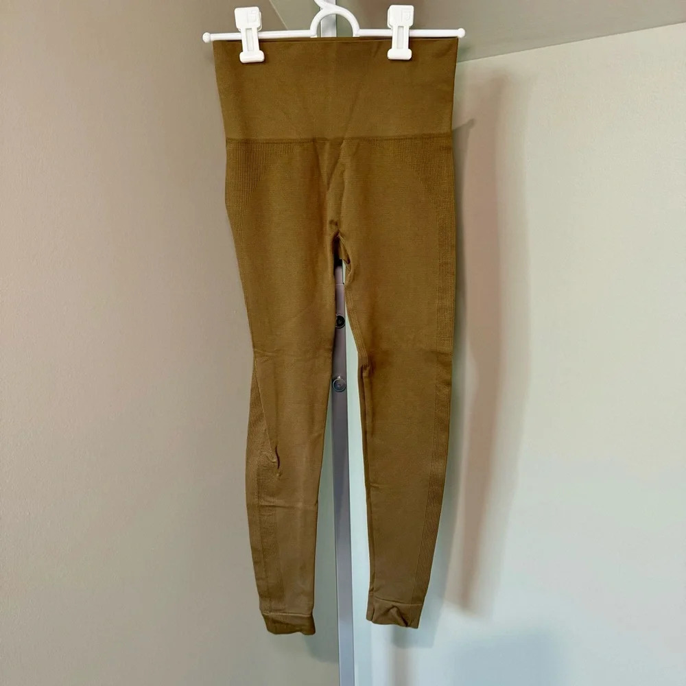 Set Active Sculptflex Penny Brown Leggings Size XS